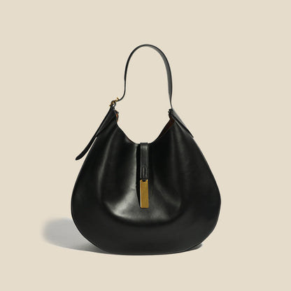 Odette Vintage læder hobo-taske