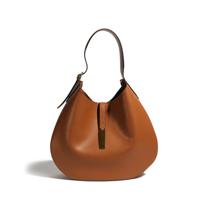 Odette Vintage læder hobo-taske
