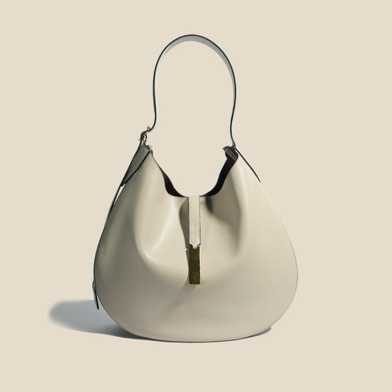 Odette Vintage læder hobo-taske