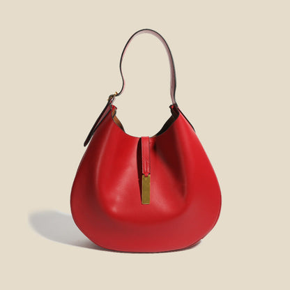 Odette Vintage læder hobo-taske