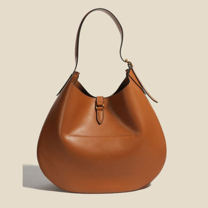Odette Vintage læder hobo-taske