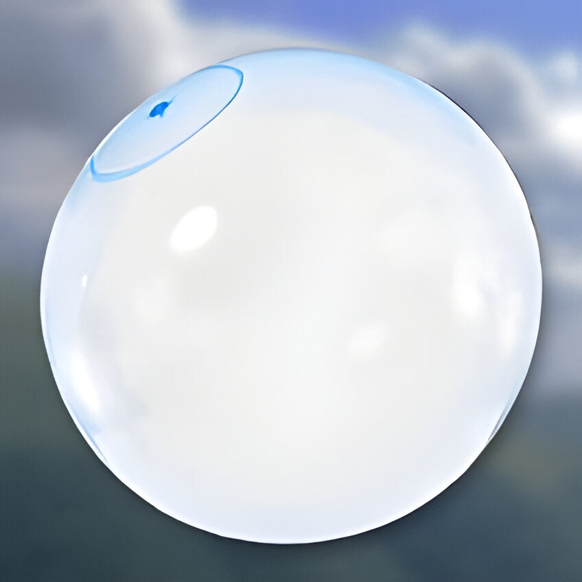 Inflatable Stretchy Ball with Air Valve and Burst-Resistant Material for Indoor and Outdoor Play