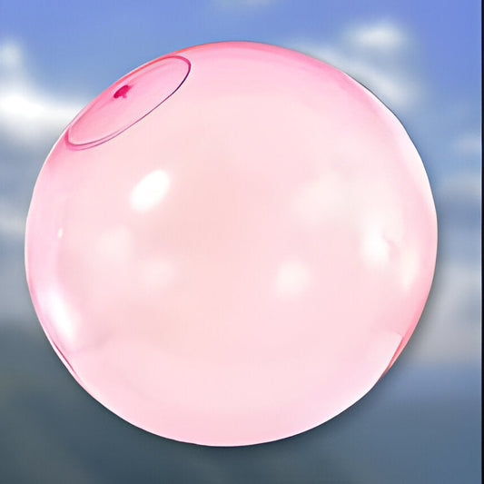 Inflatable Stretchy Ball with Air Valve and Burst-Resistant Material for Indoor and Outdoor Play