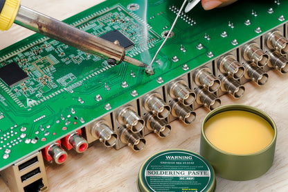 Soldering Flux Paste for Electronics and Metalwork with Smooth Solder Flow