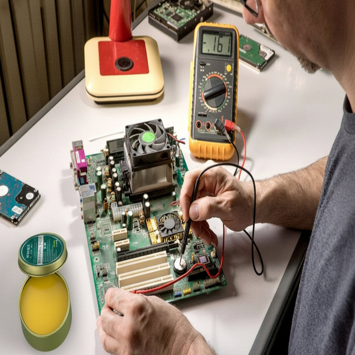 Soldering Flux Paste for Electronics and Metalwork with Smooth Solder Flow