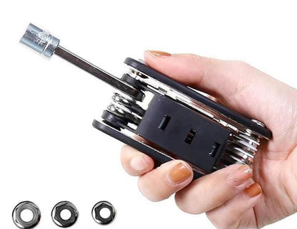 16-in-1 Rotating Socket Wrench with Non-Slip Handle and Universal Compatibility