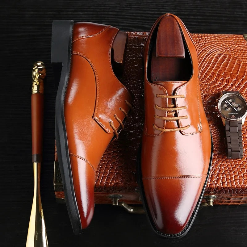 Titan Leather Oxford Shoes