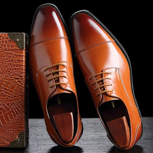 Titan Leather Oxford Shoes
