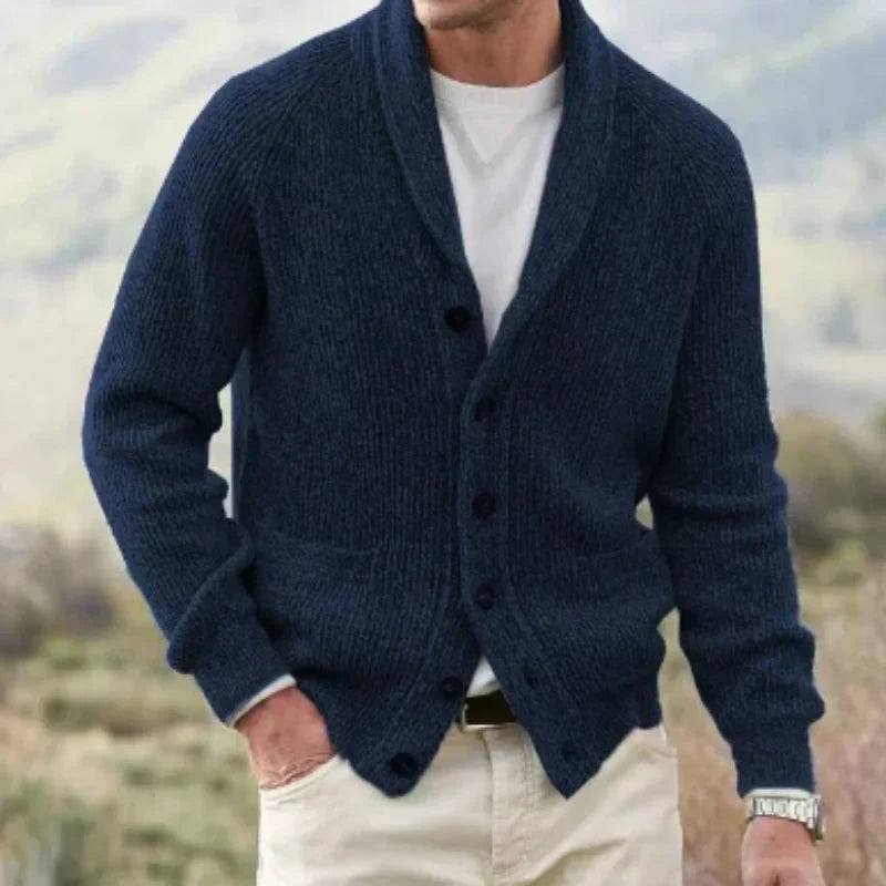 Hudson Wool Shawl Cardigan