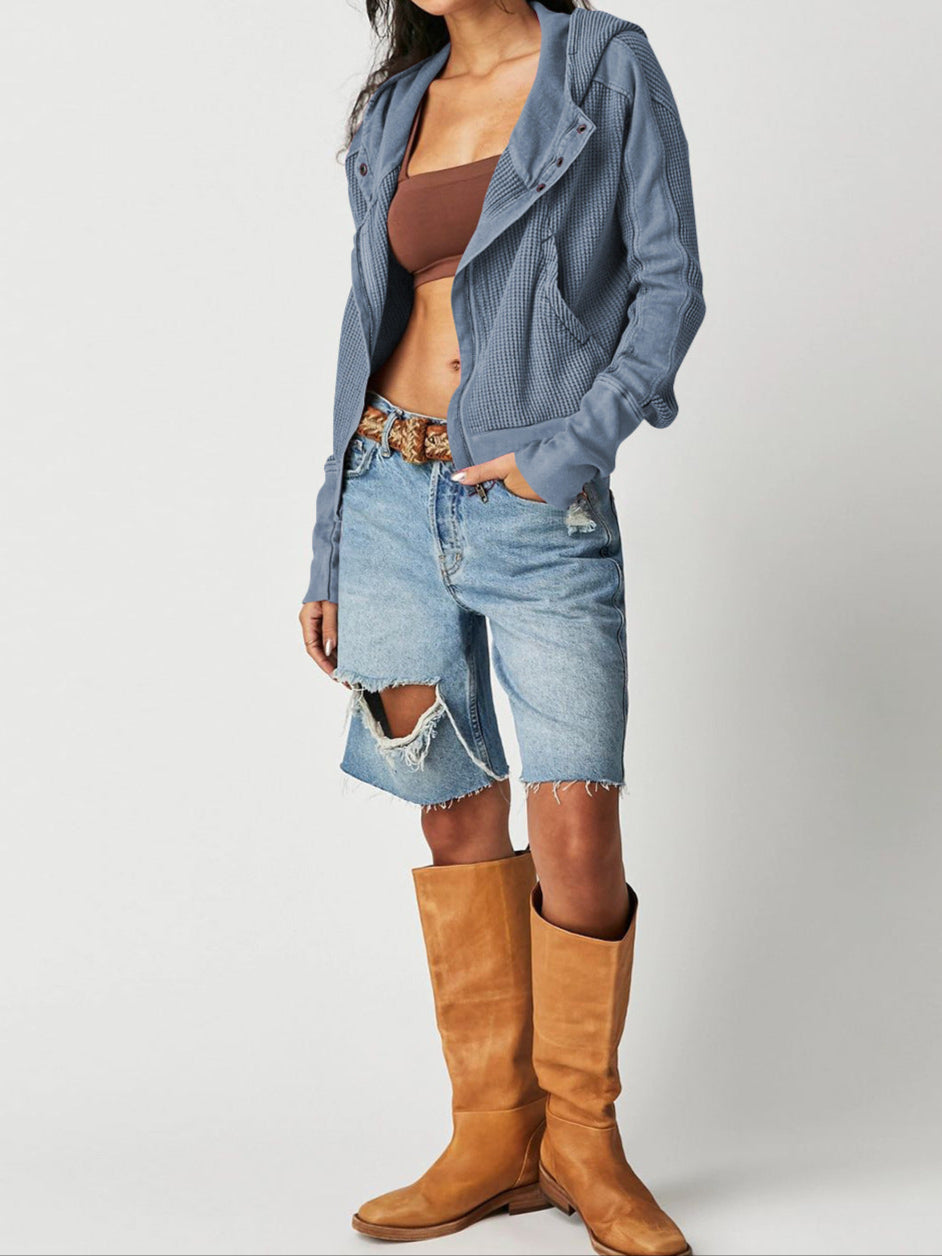 Valona Waffle Hoodie