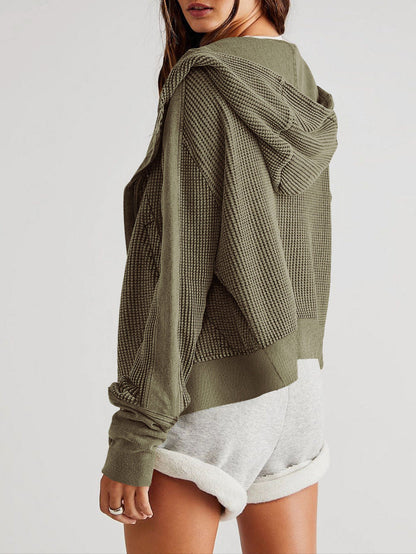 Valona Waffle Hoodie