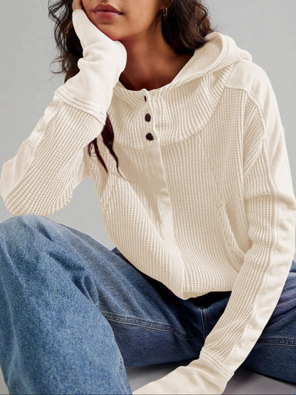 Valona Waffle Hoodie