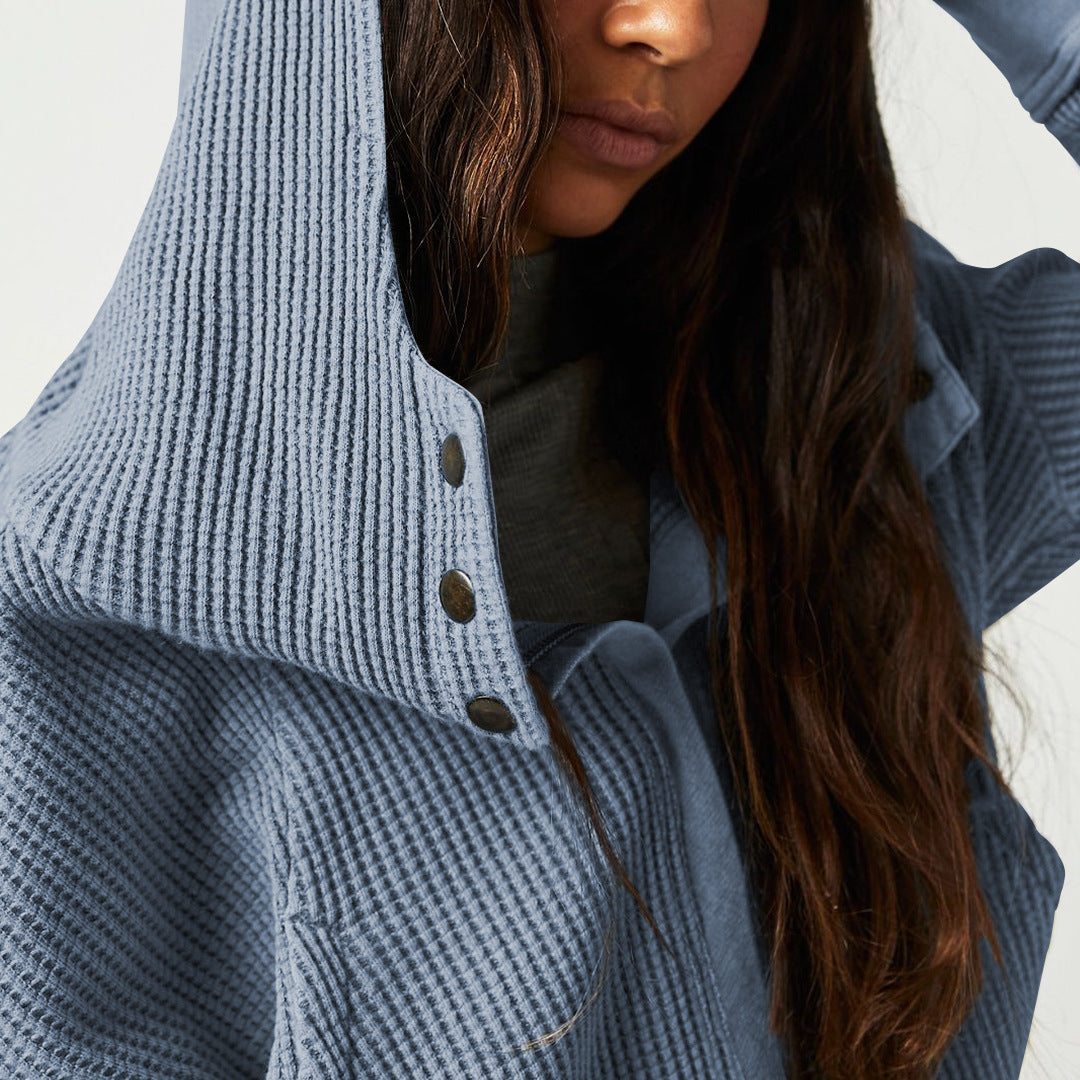 Valona Waffle Hoodie