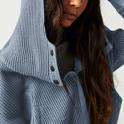 Valona Waffle Hoodie