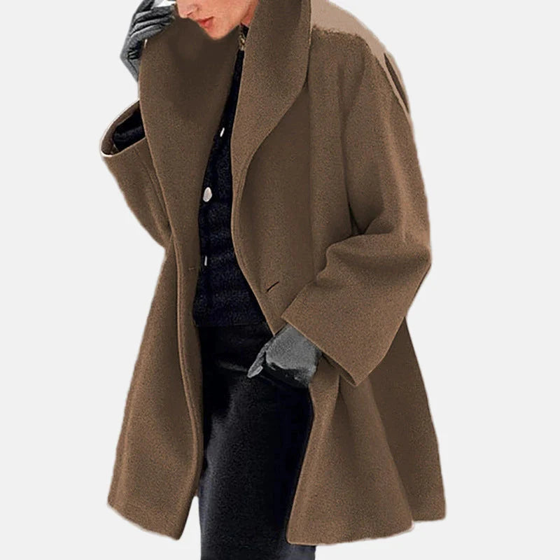 Luna Oversized Hooded Coat