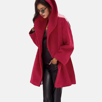 Luna Oversized Hooded Coat