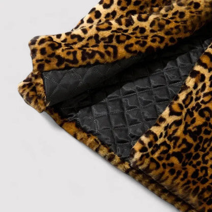 Luna Leopard Fur Coat