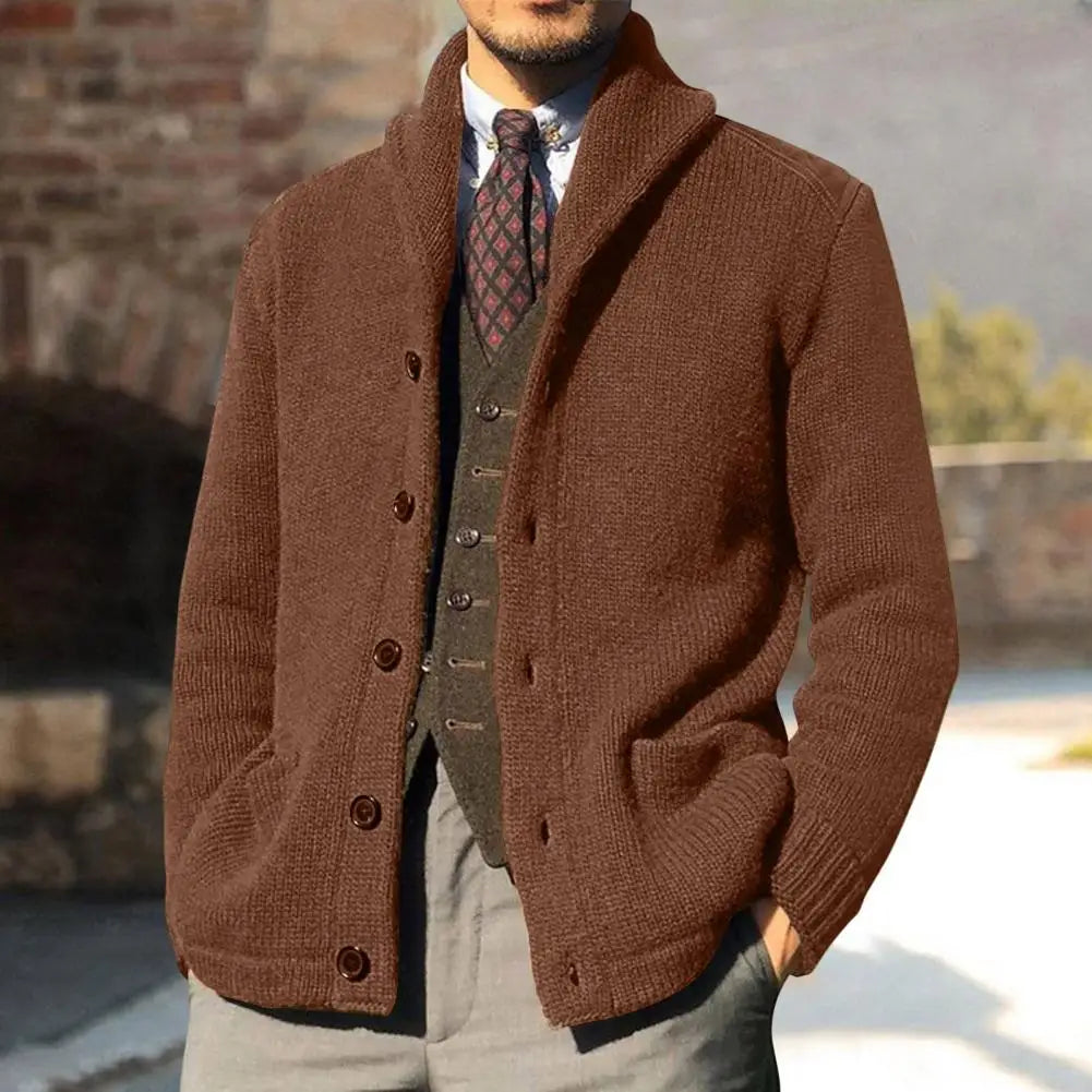 Harland Cable Knit Cardigan