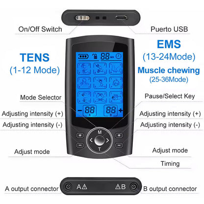TENS & EMS Multi-Functional Therapy Device