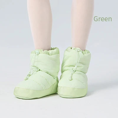 Plush Warm-Up Booties