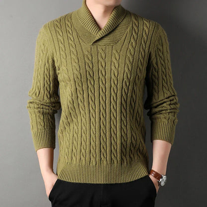 Alren Cable Cashmere Pullover