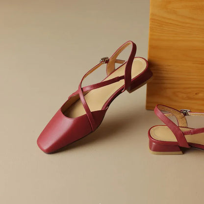 Mirelle Leather Flats