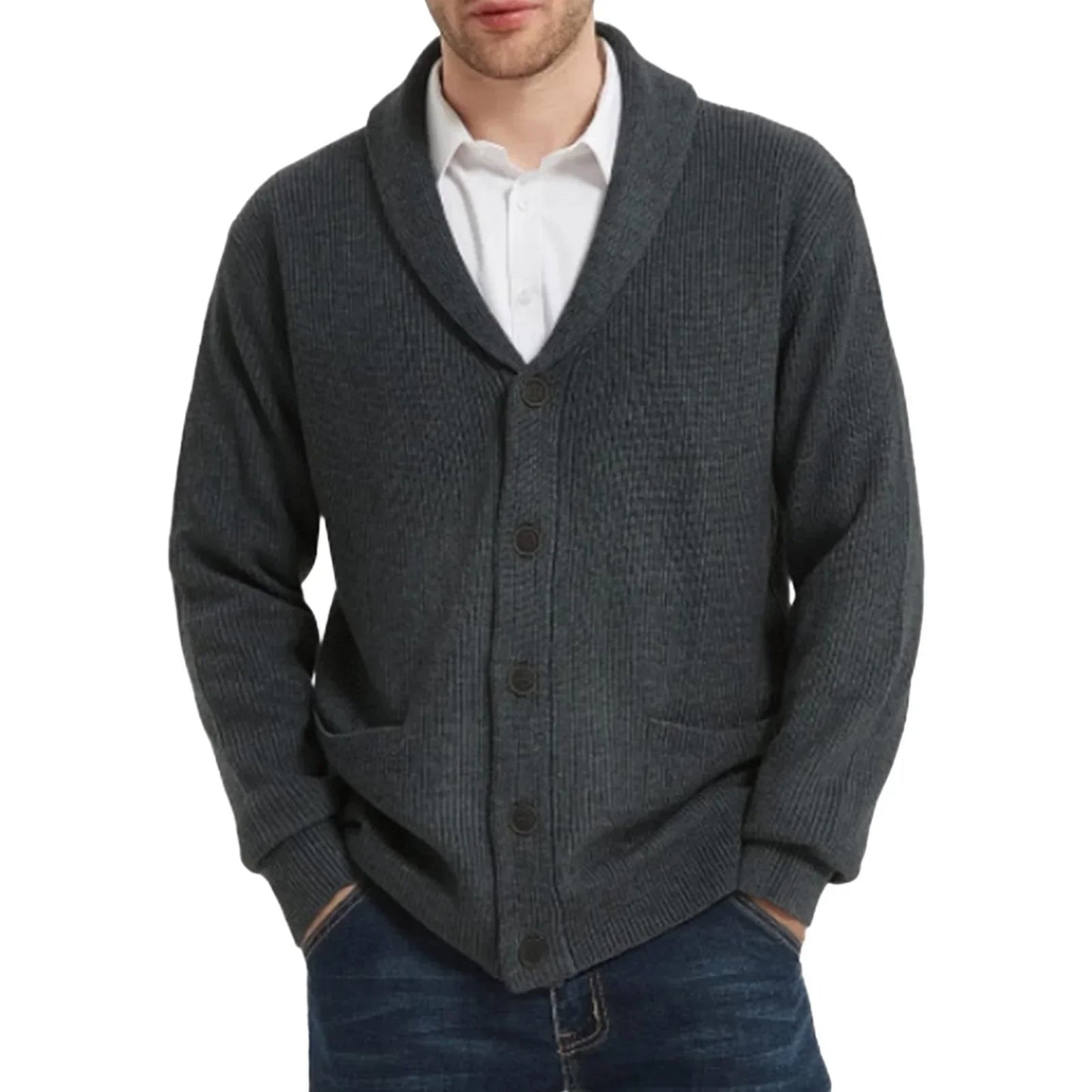 Harland Cable Knit Cardigan