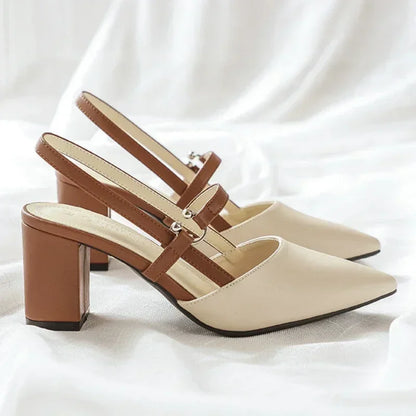 Amira Leather Heels