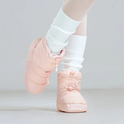 Plush Warm-Up Booties