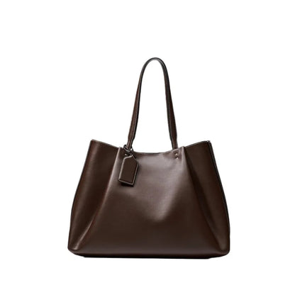 Willow Solid Color Top Handle Tote