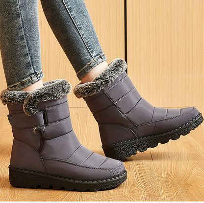 Women's Winter Ankle Boots with Fur
