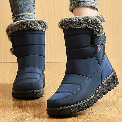 Women's Winter Ankle Boots with Fur