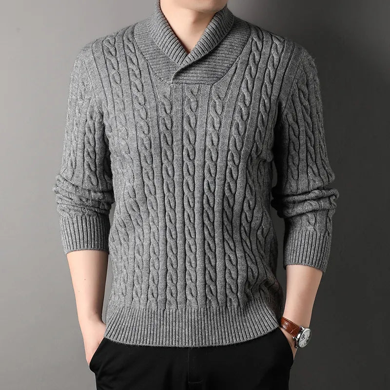 Alren Cable Cashmere Pullover