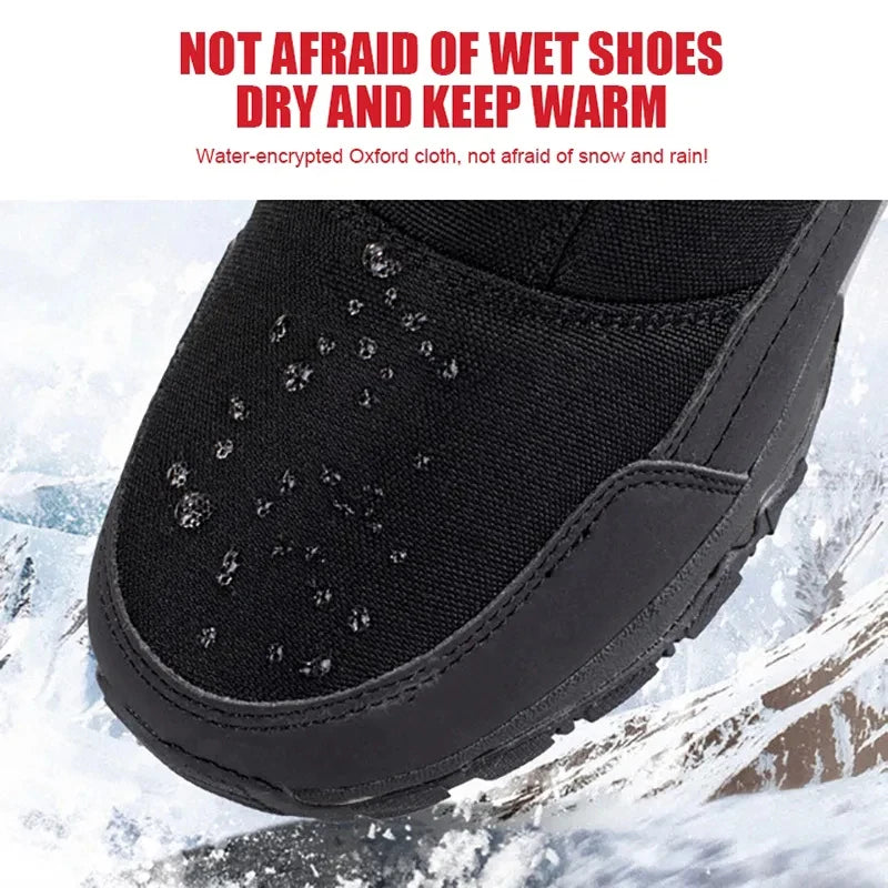 Men's Waterproof Insulated Snow Boots