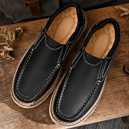 Torino Cow Leather Loafers