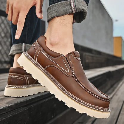 Torino Cow Leather Loafers