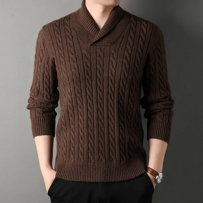 Alren Cable Cashmere Pullover