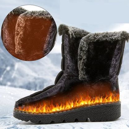 Women's Winter Ankle Boots with Fur
