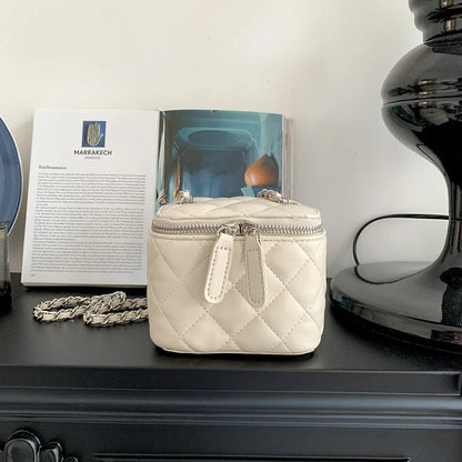 Bella Denim Chain Crossbody Bag