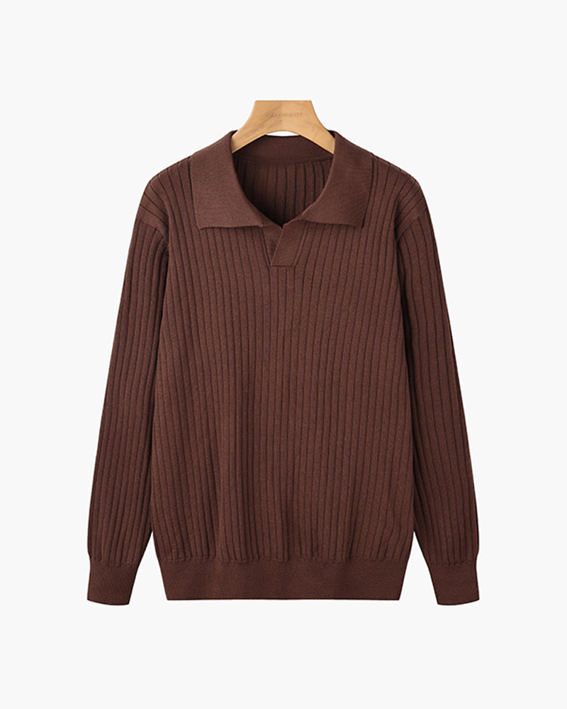 Suwon V Neck Polo Shirt