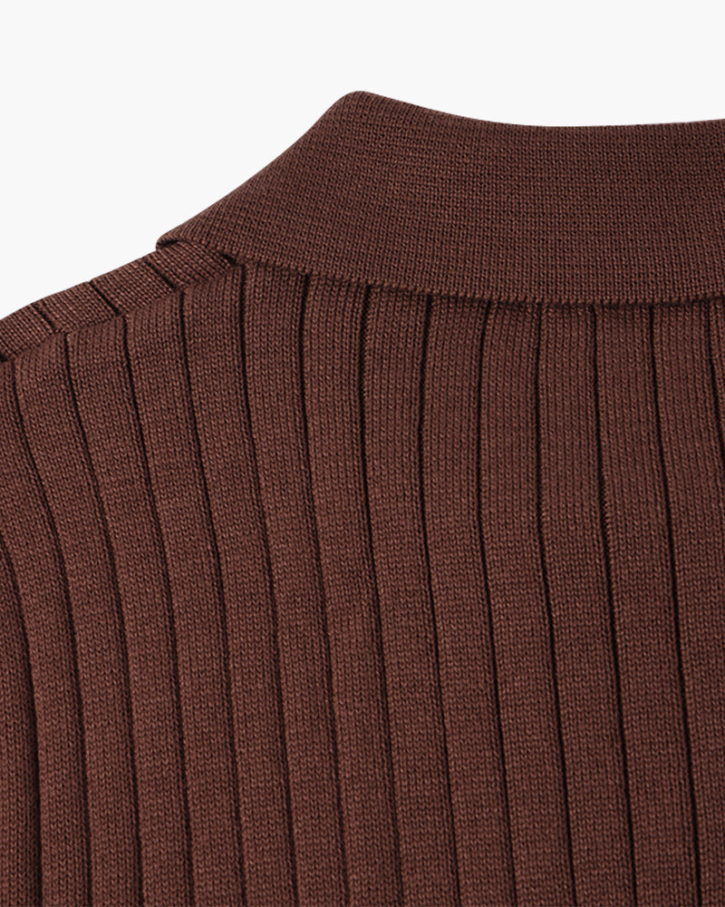 Suwon V Neck Polo Shirt