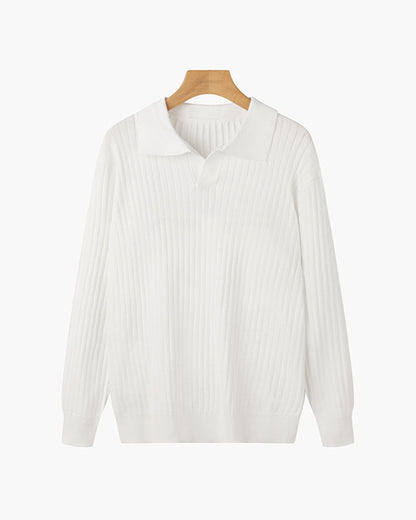 Suwon V Neck Polo Shirt