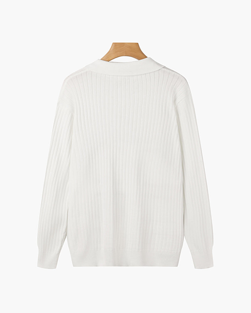 Suwon V Neck Polo Shirt