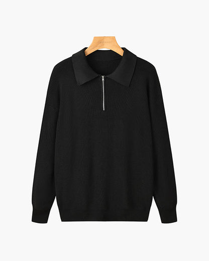 Taebaek Half Zip Polo Shirt