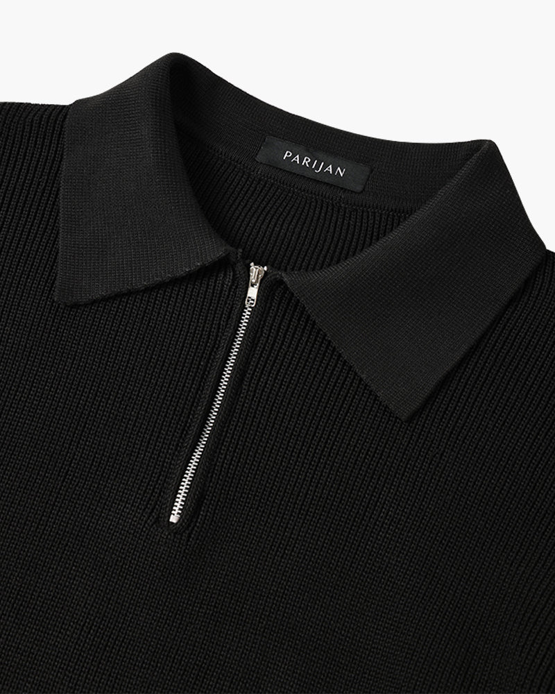 Taebaek Half Zip Polo Shirt