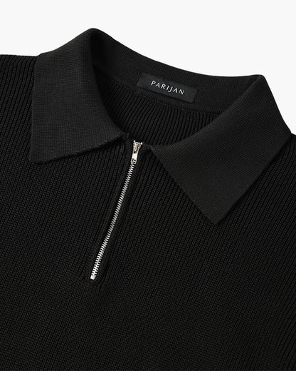 Taebaek Half Zip Polo Shirt