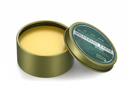 Soldering Flux Paste for Electronics and Metalwork with Smooth Solder Flow