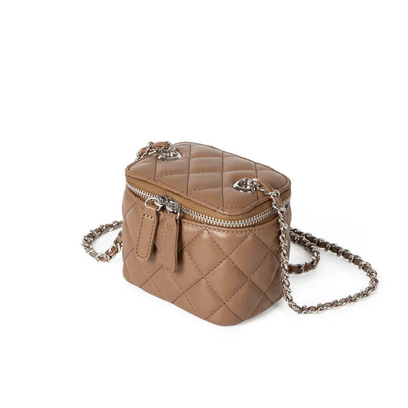 Bella Denim Chain Crossbody Bag