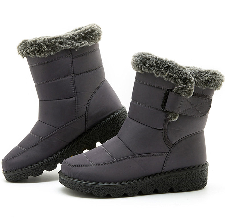 Women's Winter Ankle Boots with Fur