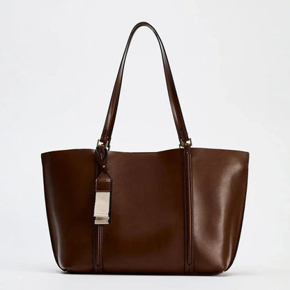 Siena PU Leather Bucket Tote